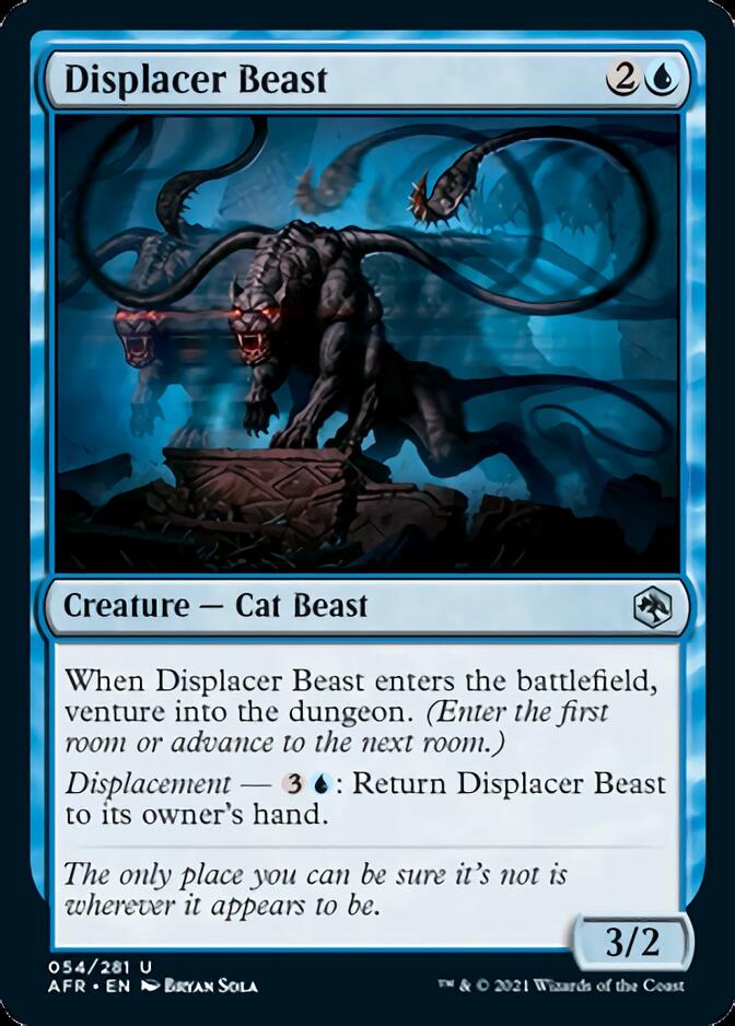 Displacer Beast [Dungeons & Dragons: Adventures in the Forgotten Realms] MTG Single Magic: The Gathering | Red Claw Gaming