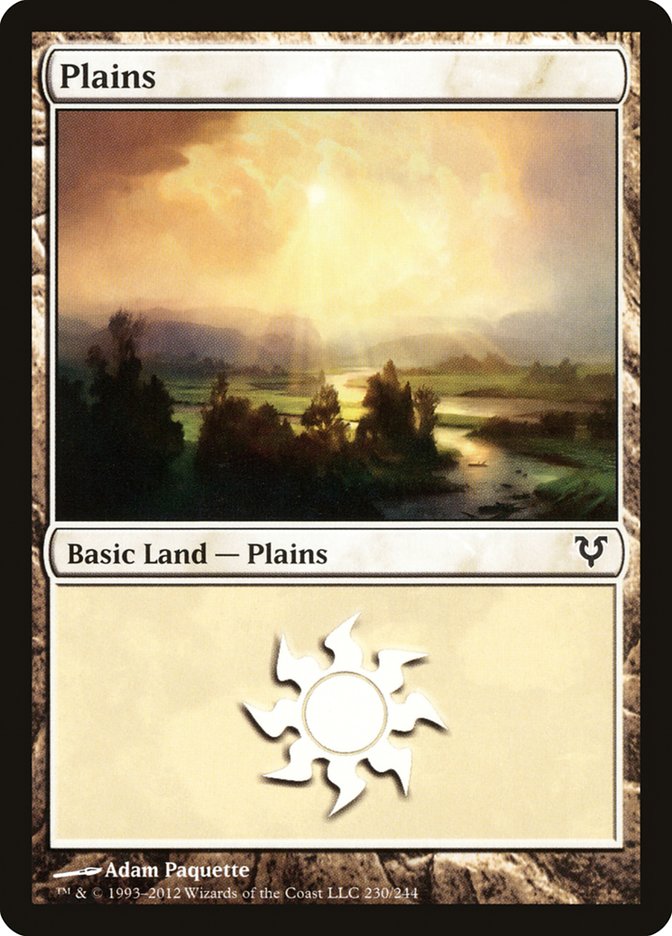 Plains (230) [Avacyn Restored] MTG Single Magic: The Gathering | Red Claw Gaming