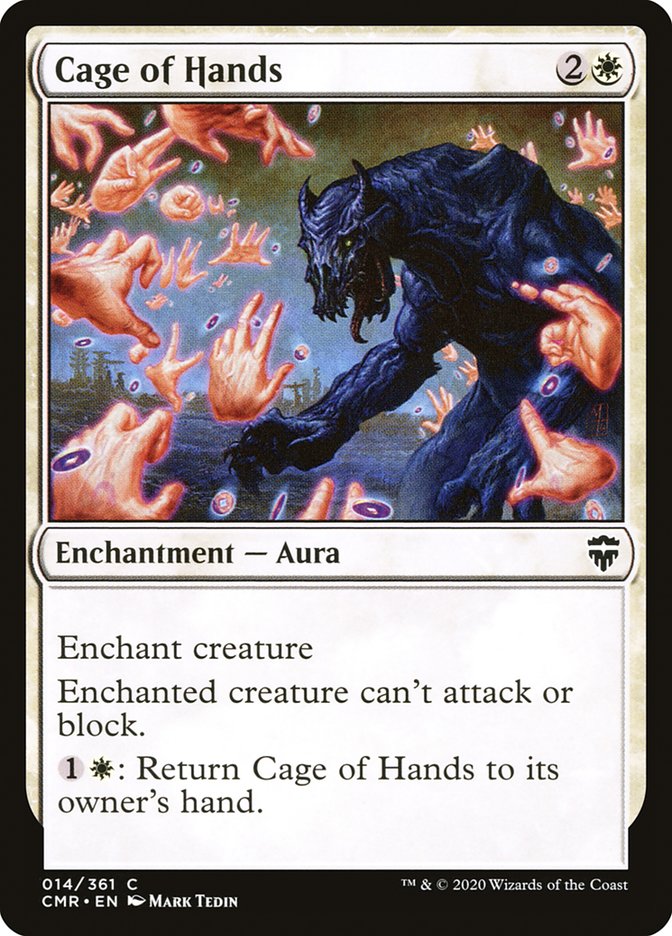 Cage of Hands [Commander Legends] MTG Single Magic: The Gathering | Red Claw Gaming