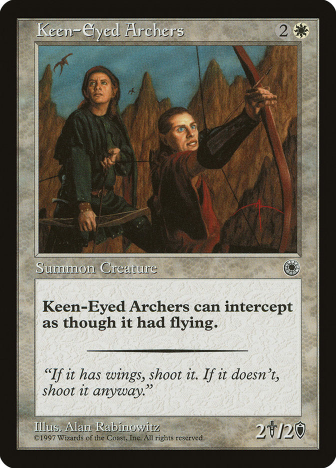 Keen-Eyed Archers [Portal] MTG Single Magic: The Gathering | Red Claw Gaming