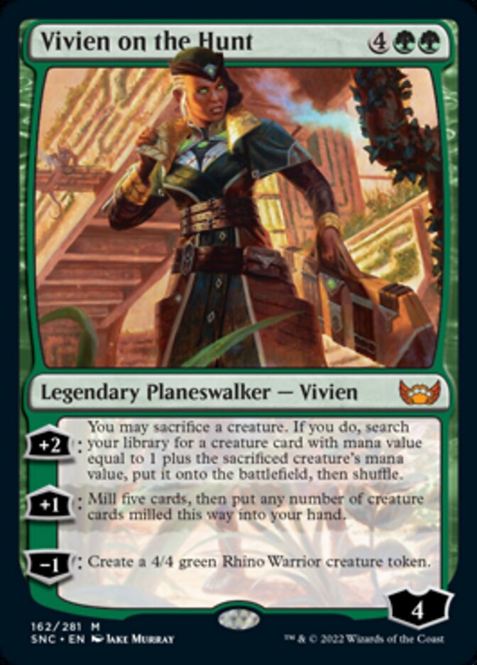 Vivien on the Hunt [Streets of New Capenna] MTG Single Magic: The Gathering | Red Claw Gaming