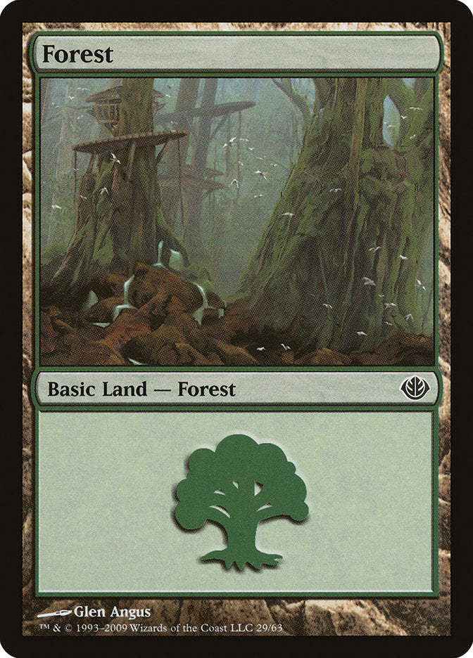 Forest (29) [Duel Decks: Garruk vs. Liliana] MTG Single Magic: The Gathering | Red Claw Gaming