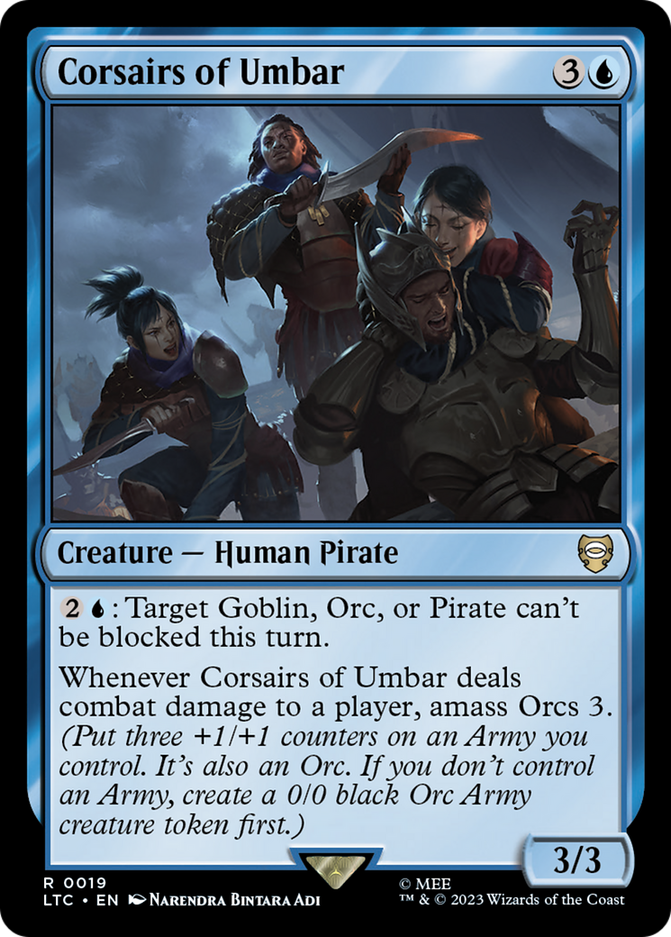 Corsairs of Umbar [The Lord of the Rings: Tales of Middle-Earth Commander] MTG Single Magic: The Gathering | Red Claw Gaming