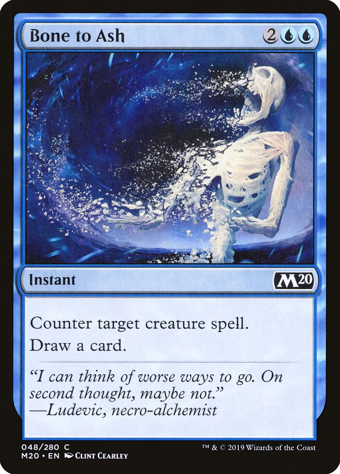Bone to Ash [Core Set 2020] MTG Single Magic: The Gathering | Red Claw Gaming