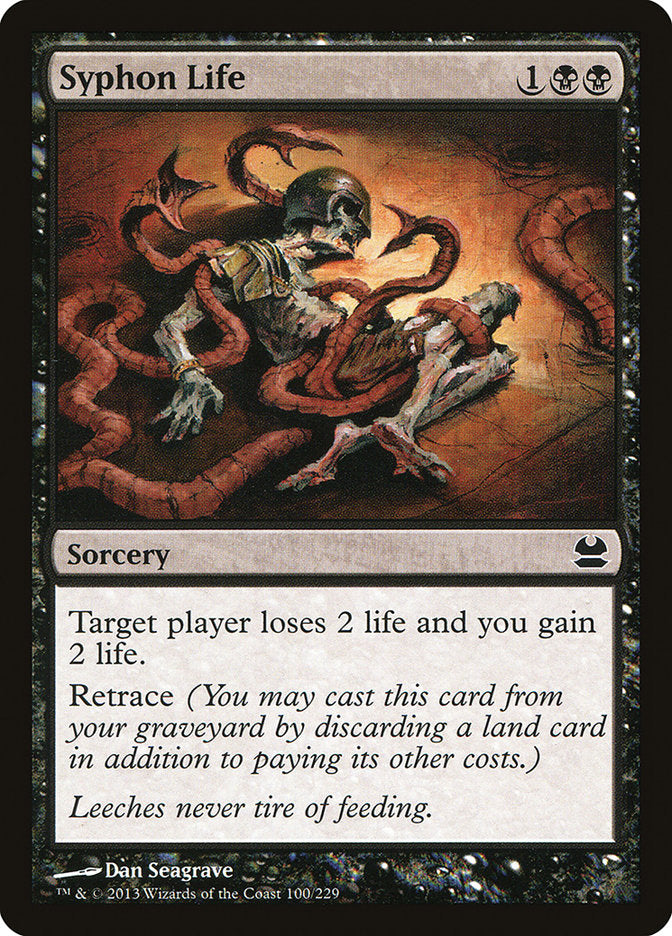 Syphon Life [Modern Masters] MTG Single Magic: The Gathering | Red Claw Gaming