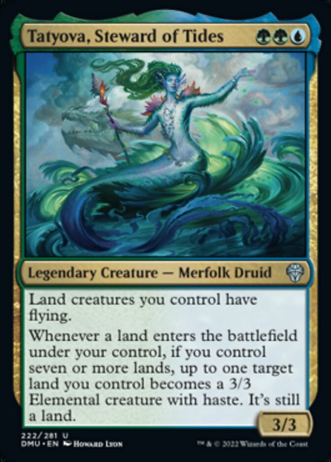Tatyova, Steward of Tides [Dominaria United] MTG Single Magic: The Gathering | Red Claw Gaming