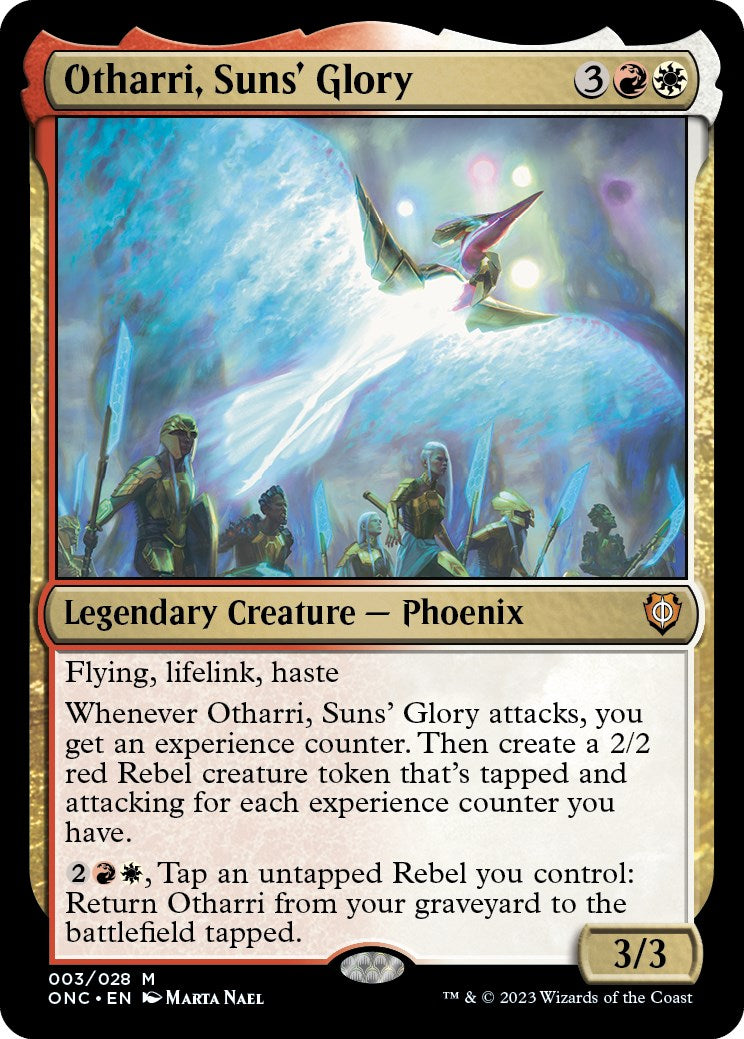 Otharri, Suns' Glory [Phyrexia: All Will Be One Commander] MTG Single Magic: The Gathering | Red Claw Gaming