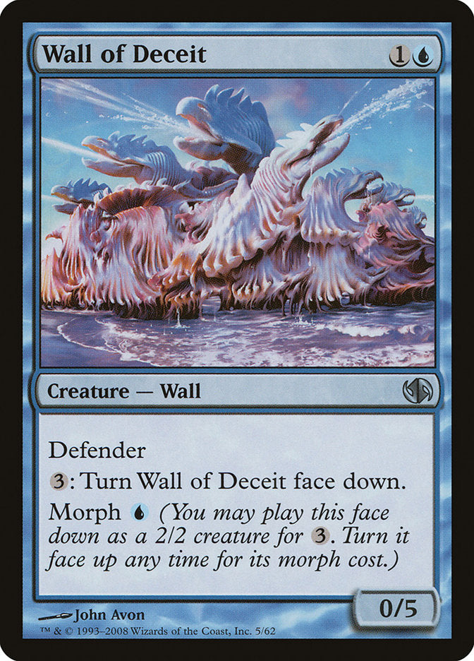 Wall of Deceit [Duel Decks: Jace vs. Chandra] MTG Single Magic: The Gathering | Red Claw Gaming