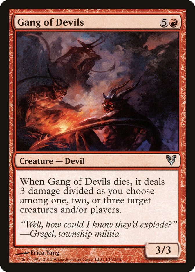 Gang of Devils [Avacyn Restored] MTG Single Magic: The Gathering | Red Claw Gaming
