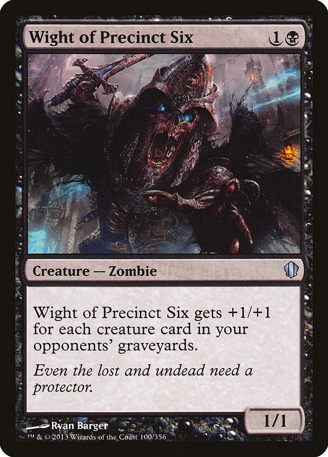 Wight of Precinct Six [Commander 2013] MTG Single Magic: The Gathering | Red Claw Gaming