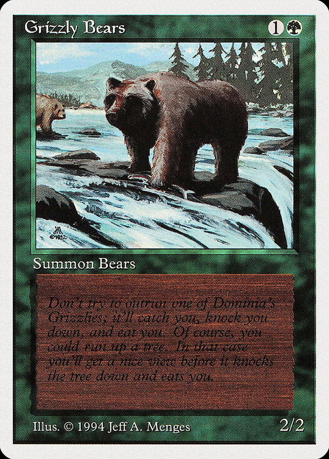 Grizzly Bears [Summer Magic / Edgar] MTG Single Magic: The Gathering | Red Claw Gaming