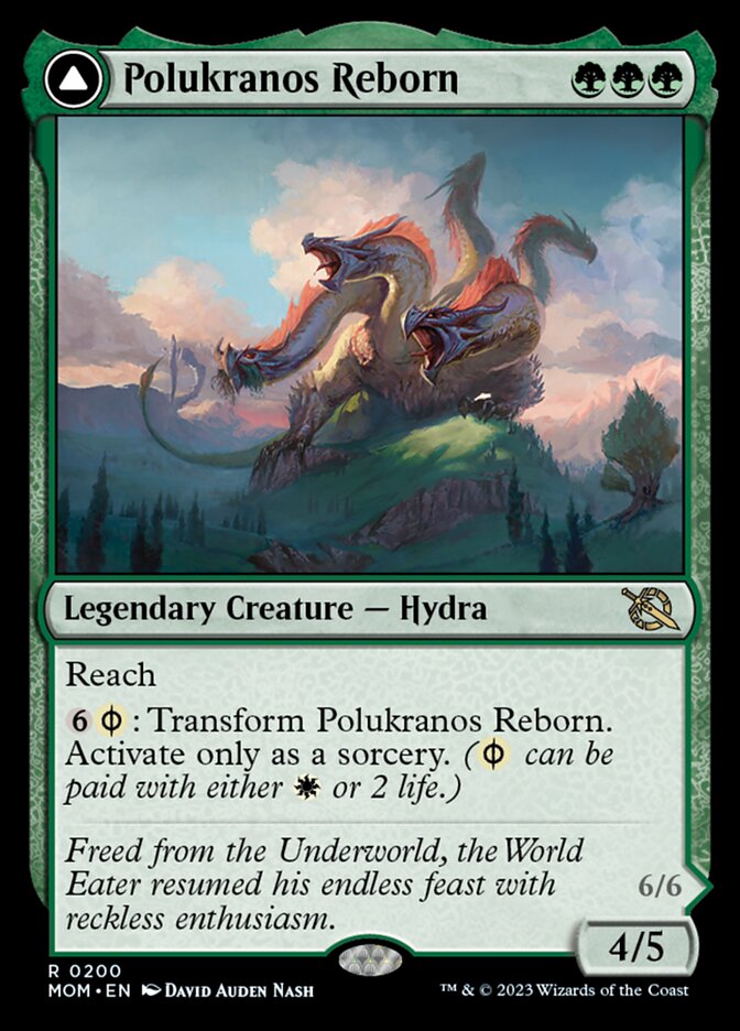 Polukranos Reborn // Polukranos, Engine of Ruin [March of the Machine] MTG Single Magic: The Gathering    | Red Claw Gaming