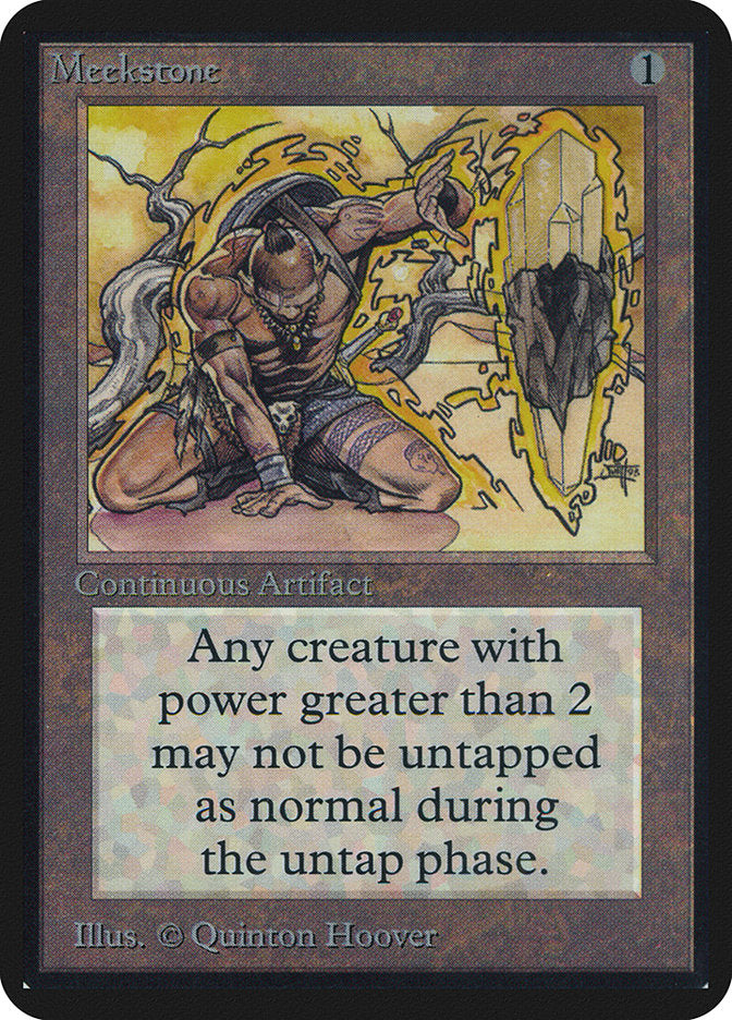 Meekstone [Alpha Edition] MTG Single Magic: The Gathering | Red Claw Gaming