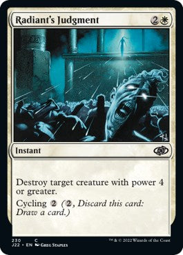 Radiant's Judgment [Jumpstart 2022] MTG Single Magic: The Gathering | Red Claw Gaming