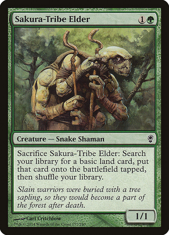 Sakura-Tribe Elder [Conspiracy] MTG Single Magic: The Gathering | Red Claw Gaming