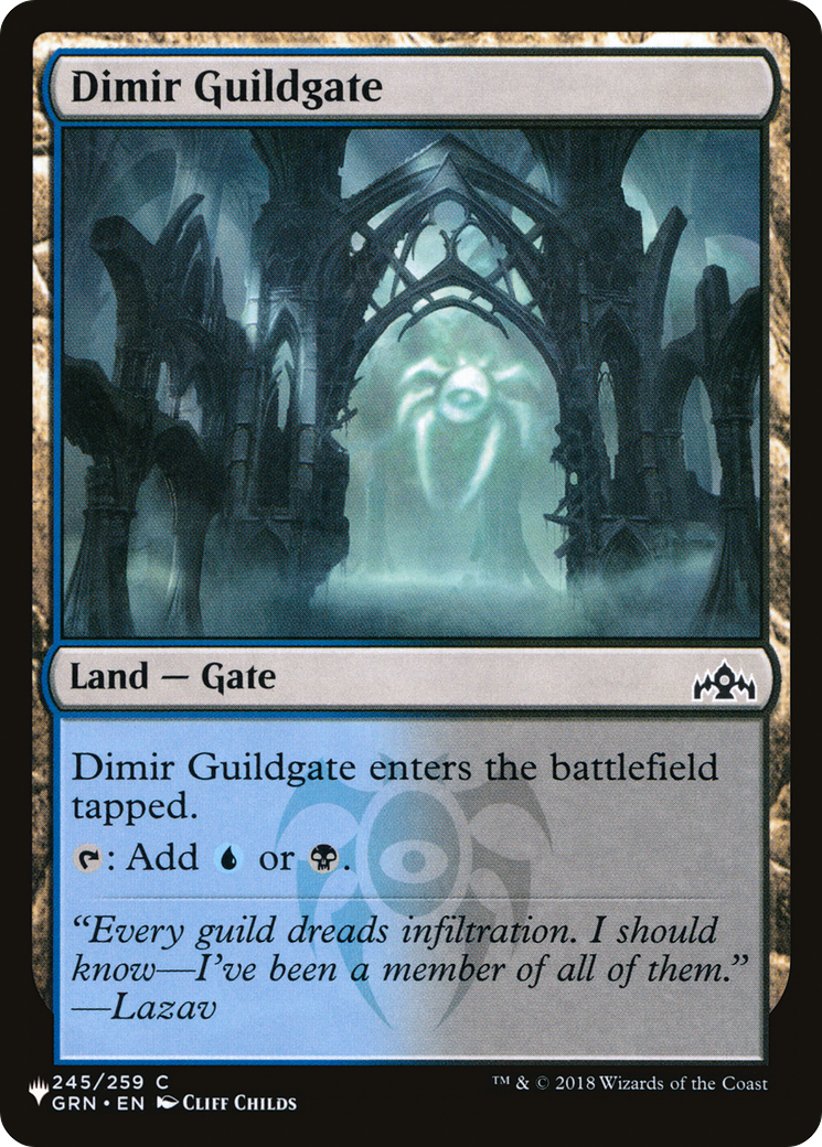 Dimir Guildgate [The List] MTG Single Magic: The Gathering | Red Claw Gaming