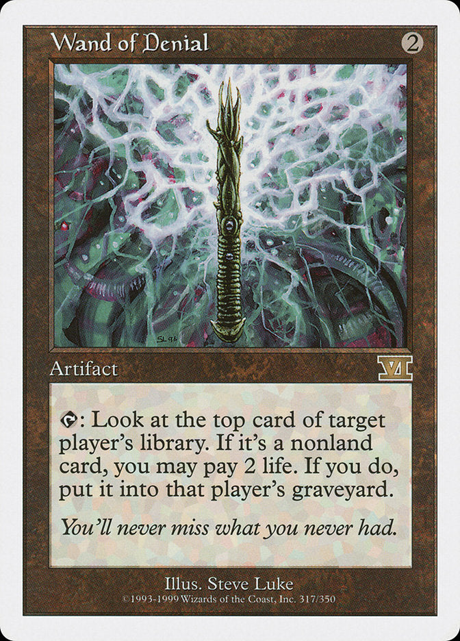 Wand of Denial [Classic Sixth Edition] MTG Single Magic: The Gathering | Red Claw Gaming
