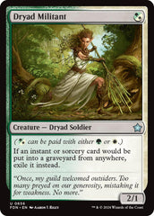 Dryad Militant [Foundations] MTG Single Magic: The Gathering | Red Claw Gaming