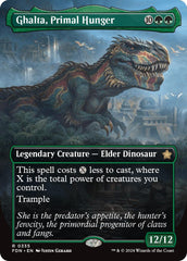 Ghalta, Primal Hunger (Borderless) [Foundations] MTG Single Magic: The Gathering | Red Claw Gaming