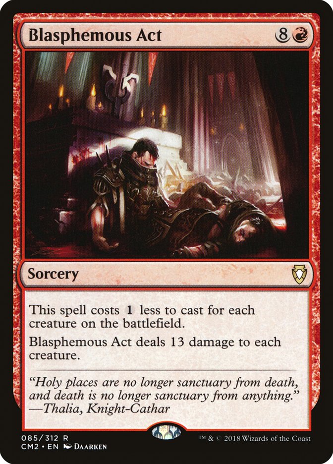 Blasphemous Act [Commander Anthology Volume II] MTG Single Magic: The Gathering | Red Claw Gaming