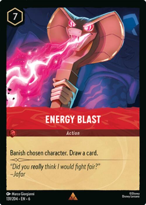 Energy Blast (131/204) [Azurite Sea] Lorcana Single Disney | Red Claw Gaming