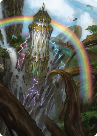 Command Tower Art Card [Commander Masters Art Series] MTG Single Magic: The Gathering | Red Claw Gaming