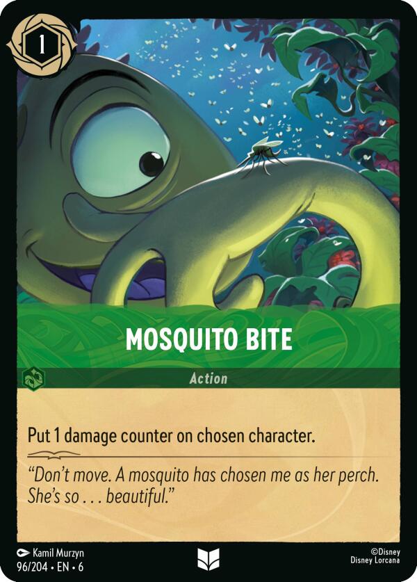 Mosquito Bite (96/204) [Azurite Sea] Lorcana Single Disney | Red Claw Gaming