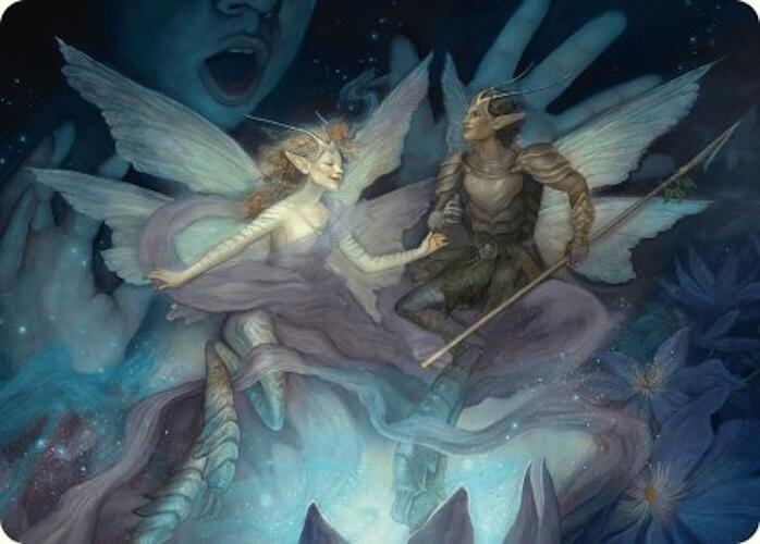 Faebloom Trick Art Card (6/54) [Foundations Art Series] MTG Single Magic: The Gathering | Red Claw Gaming