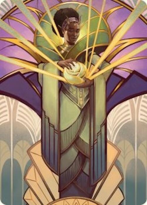 Bloom Tender Art Card (54/54) [Foundations Art Series] MTG Single Magic: The Gathering | Red Claw Gaming