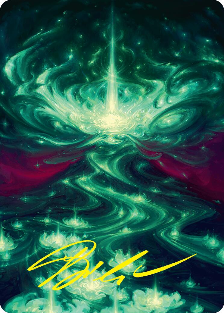 Genesis Wave Art Card (54/54) (Gold-Stamped Signature) [Foundations Art Series] MTG Single Magic: The Gathering | Red Claw Gaming