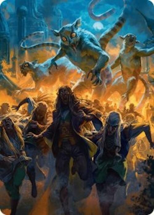 Preposterous Proportions Art Card (43/54) [Foundations Art Series] MTG Single Magic: The Gathering | Red Claw Gaming