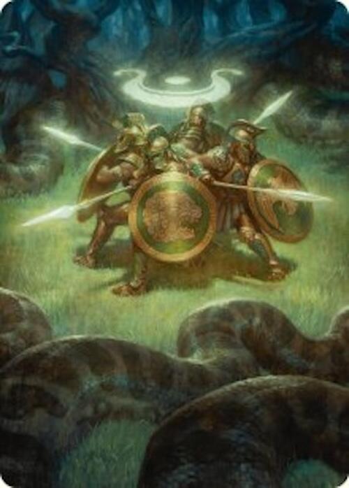 Anthem of Champions Art Card (47/54) [Foundations Art Series] MTG Single Magic: The Gathering | Red Claw Gaming