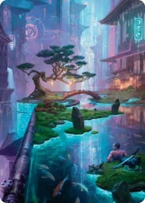 Island Art Card (22/54) [Foundations Art Series] MTG Single Magic: The Gathering | Red Claw Gaming