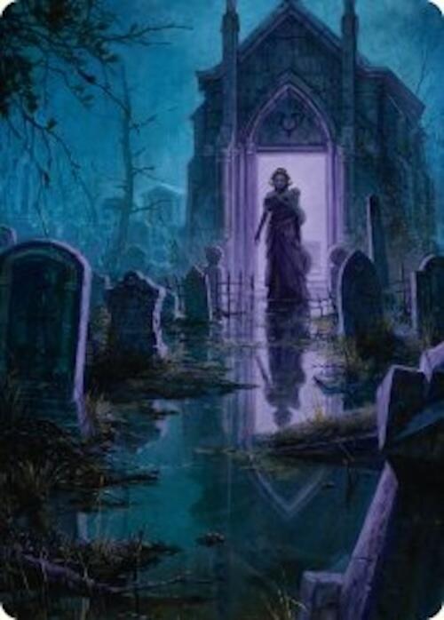 Swamp Art Card (23/54) [Foundations Art Series] MTG Single Magic: The Gathering | Red Claw Gaming