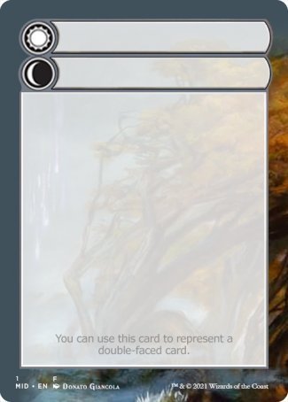 Helper Card (1/9) [Innistrad: Midnight Hunt Tokens] MTG Single Magic: The Gathering | Red Claw Gaming