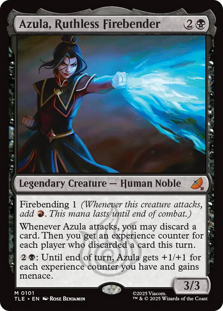 Azula, Ruthless Firebender [Avatar: The Last Airbender: Eternal-Legal] MTG Single Magic: The Gathering | Red Claw Gaming