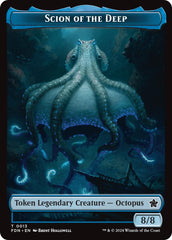 Scion of the Deep // Koma's Coil Doubled-Sided Token [Foundations Tokens] MTG Single Magic: The Gathering | Red Claw Gaming