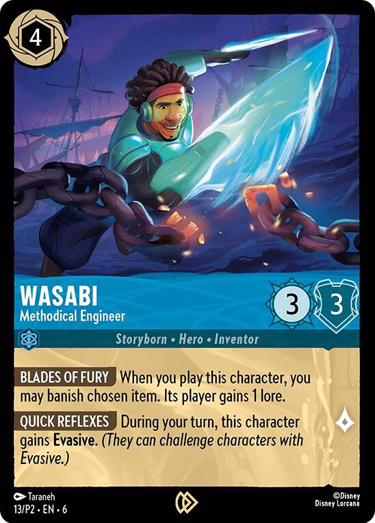 Wasabi - Methodical Engineer (13/P2) [Promo Cards] Lorcana Single Disney | Red Claw Gaming