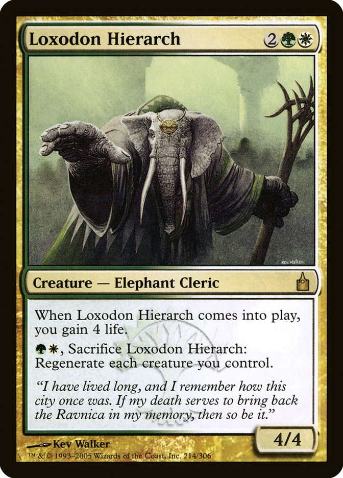 Loxodon Hierarch [Ravnica: City of Guilds] MTG Single Magic: The Gathering | Red Claw Gaming