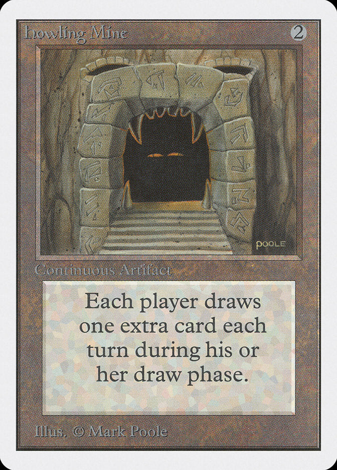 Howling Mine [Unlimited Edition] MTG Single Magic: The Gathering | Red Claw Gaming