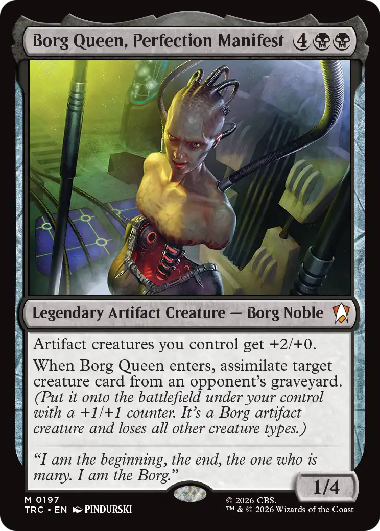 Borg Queen, Perfection Manifest [Star Trek Commander] | Red Claw Gaming