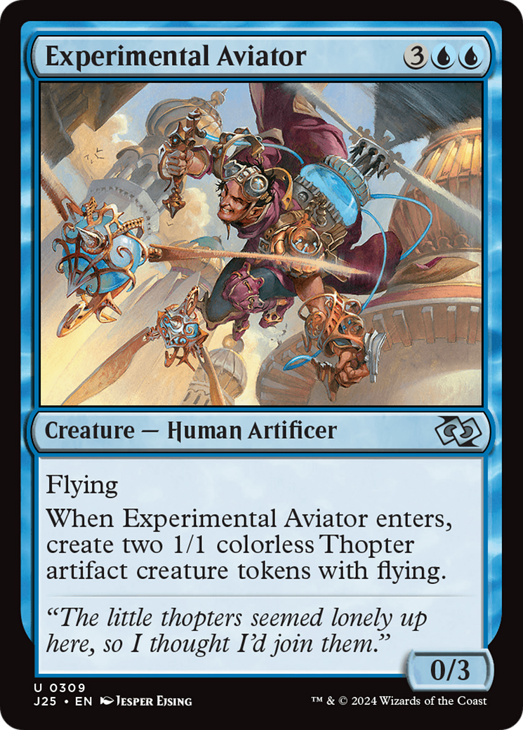 Experimental Aviator [Foundations Jumpstart] MTG Single Magic: The Gathering | Red Claw Gaming