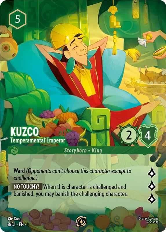 Kuzco - Temperamental Emperor (8) [Promo Cards] Lorcana Single Disney | Red Claw Gaming