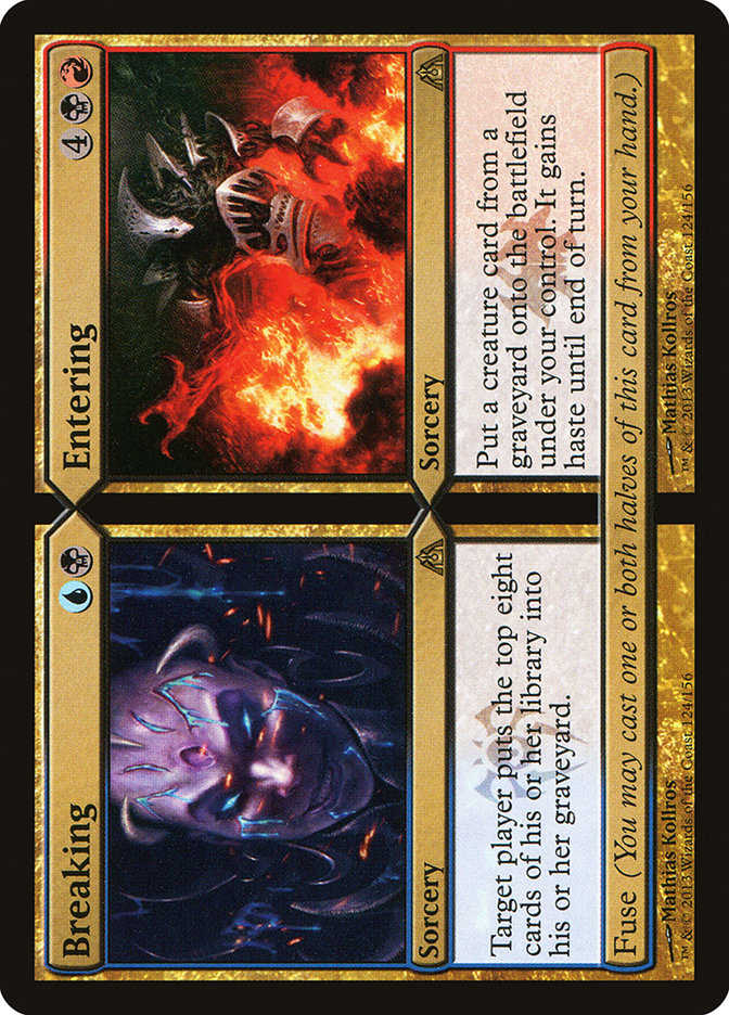 Breaking // Entering [Dragon's Maze] MTG Single Magic: The Gathering | Red Claw Gaming