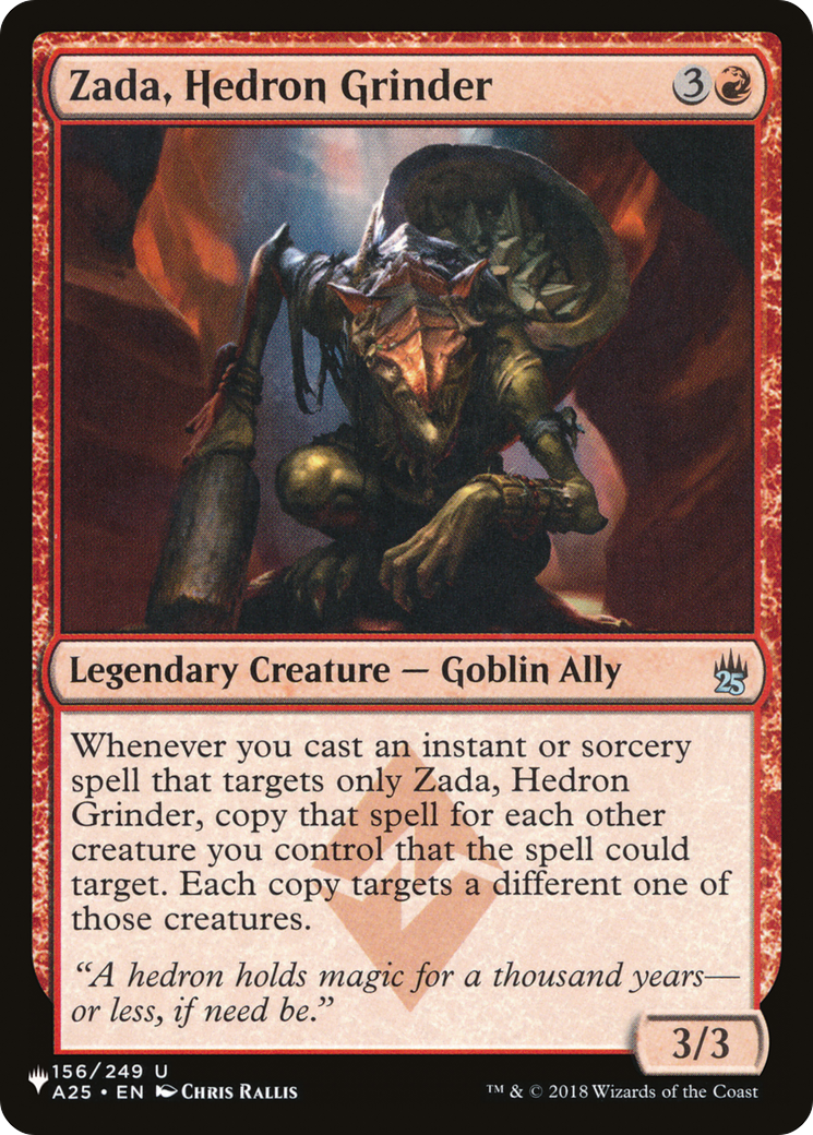 Zada, Hedron Grinder [The List] MTG Single Magic: The Gathering | Red Claw Gaming