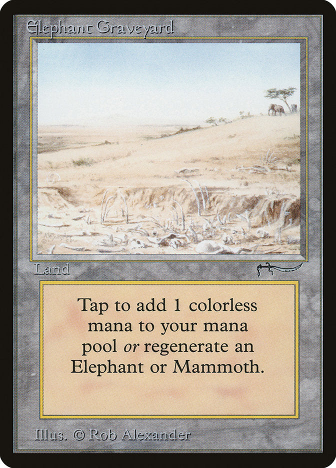 Elephant Graveyard [Arabian Nights] MTG Single Magic: The Gathering | Red Claw Gaming