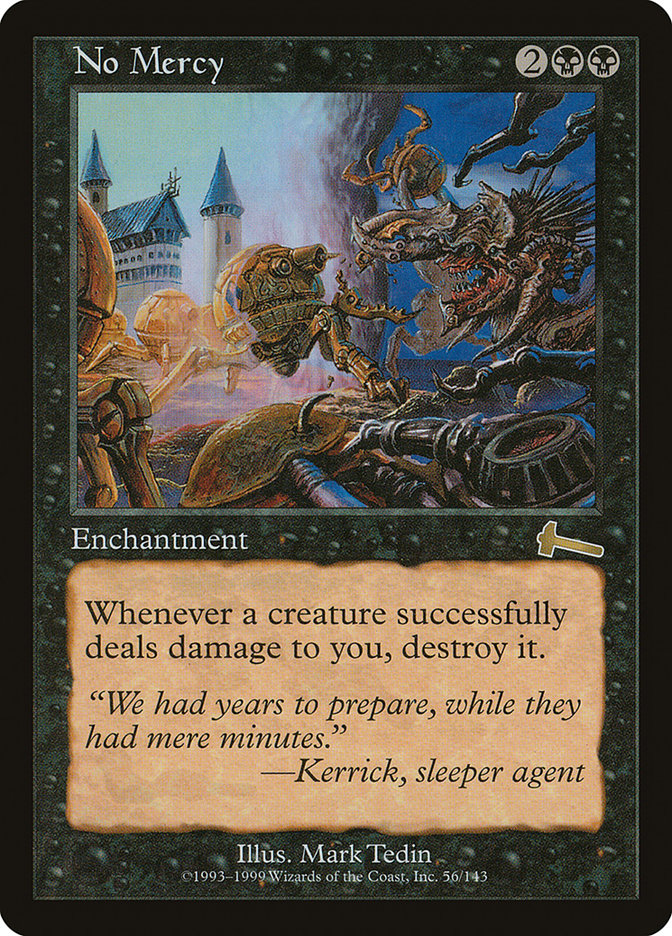 No Mercy [Urza's Legacy] MTG Single Magic: The Gathering | Red Claw Gaming