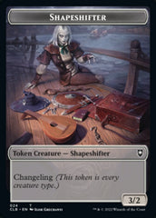 Shapeshifter (024) // Shapeshifter (028) Double-Sided Token [Commander Legends: Battle for Baldur's Gate Tokens] MTG Single Magic: The Gathering | Red Claw Gaming