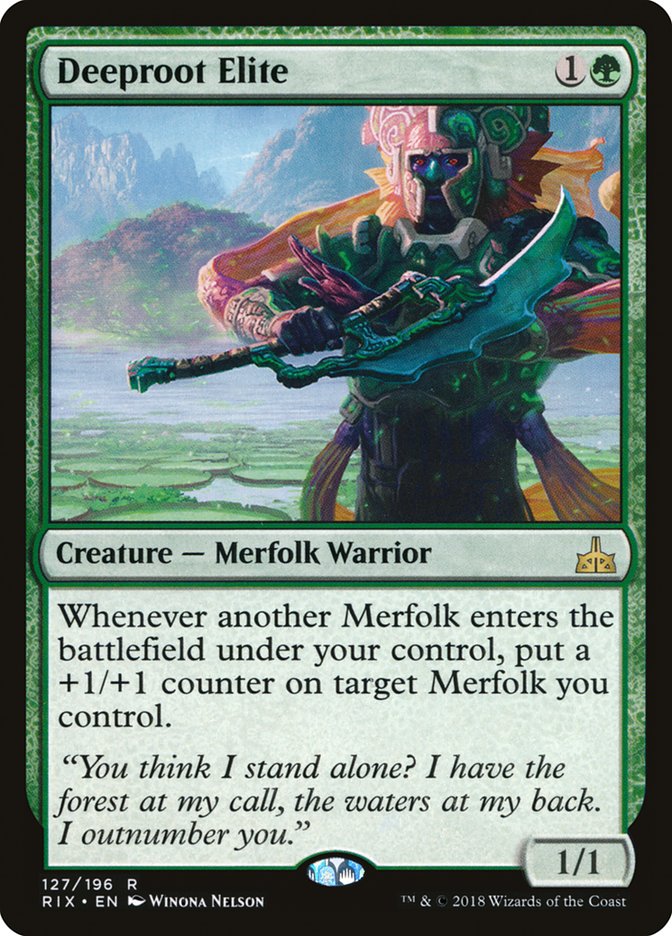 Deeproot Elite [Rivals of Ixalan] MTG Single Magic: The Gathering | Red Claw Gaming
