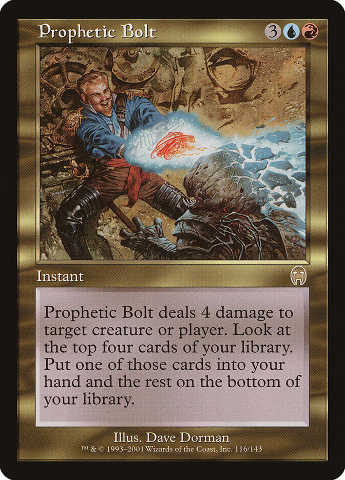 Prophetic Bolt [Apocalypse] MTG Single Magic: The Gathering | Red Claw Gaming